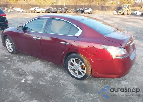 2013 Nissan Maxima 3.5 S z USA, uszkodzony, nr VIN 1N4AA5AP3DC842335